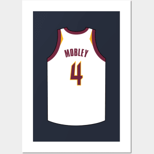 Evan Mobley Cleveland Jersey Qiangy Posters and Art